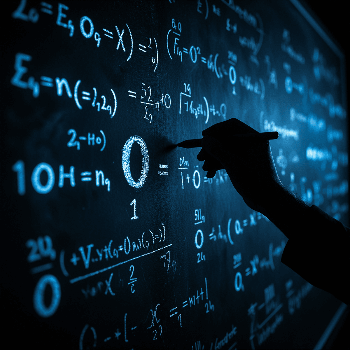 Nothing from Something: Can a Language Model Discover 0?