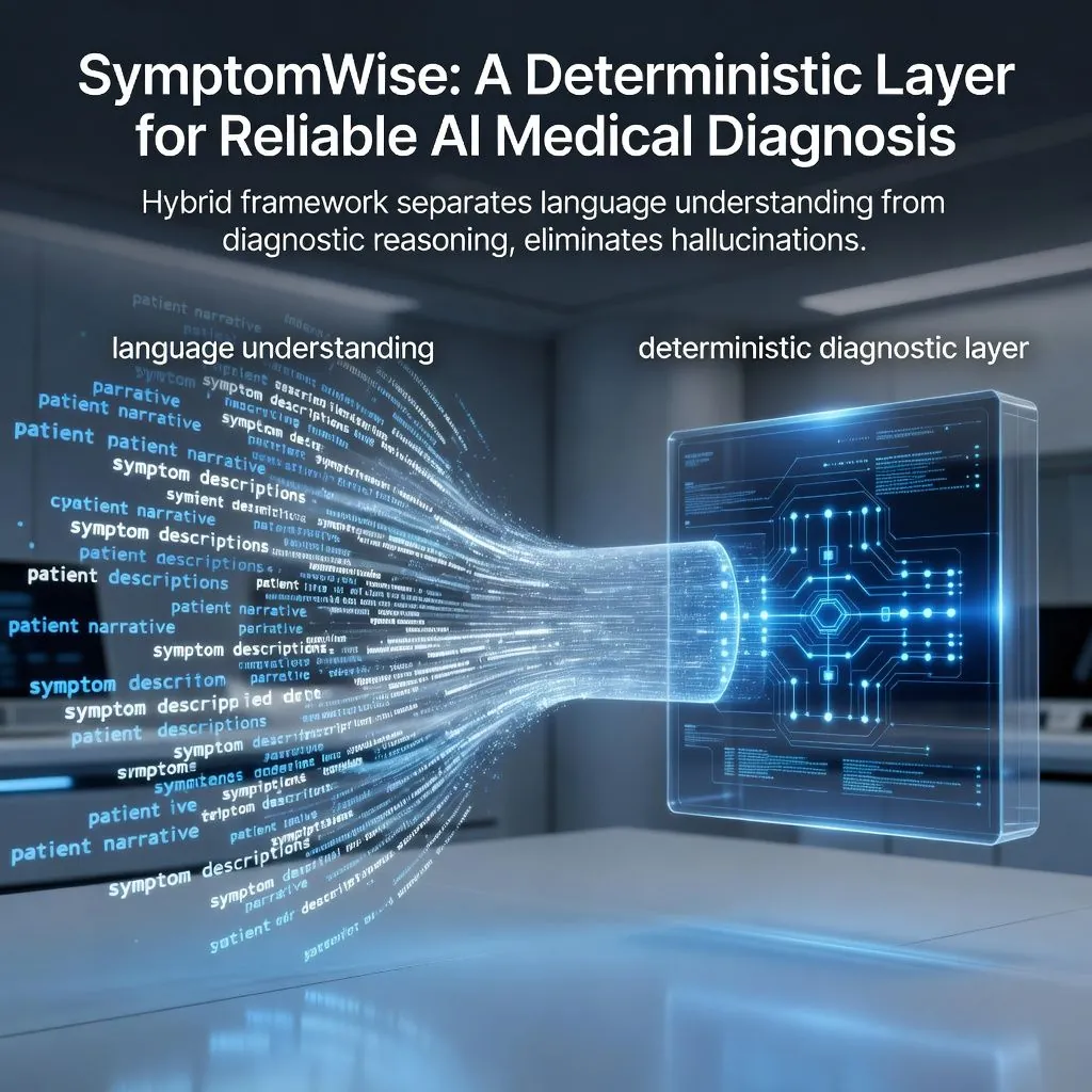 SymptomWise: A Deterministic Layer for Reliable AI Medical Diagnosis