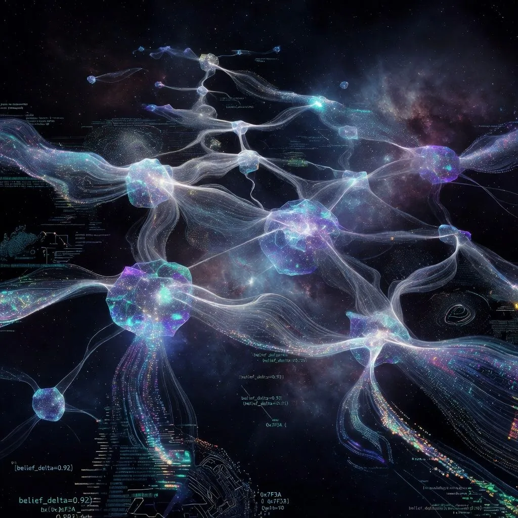Belief Graphs Boost Weak LLMs in Multi-Agent Reasoning