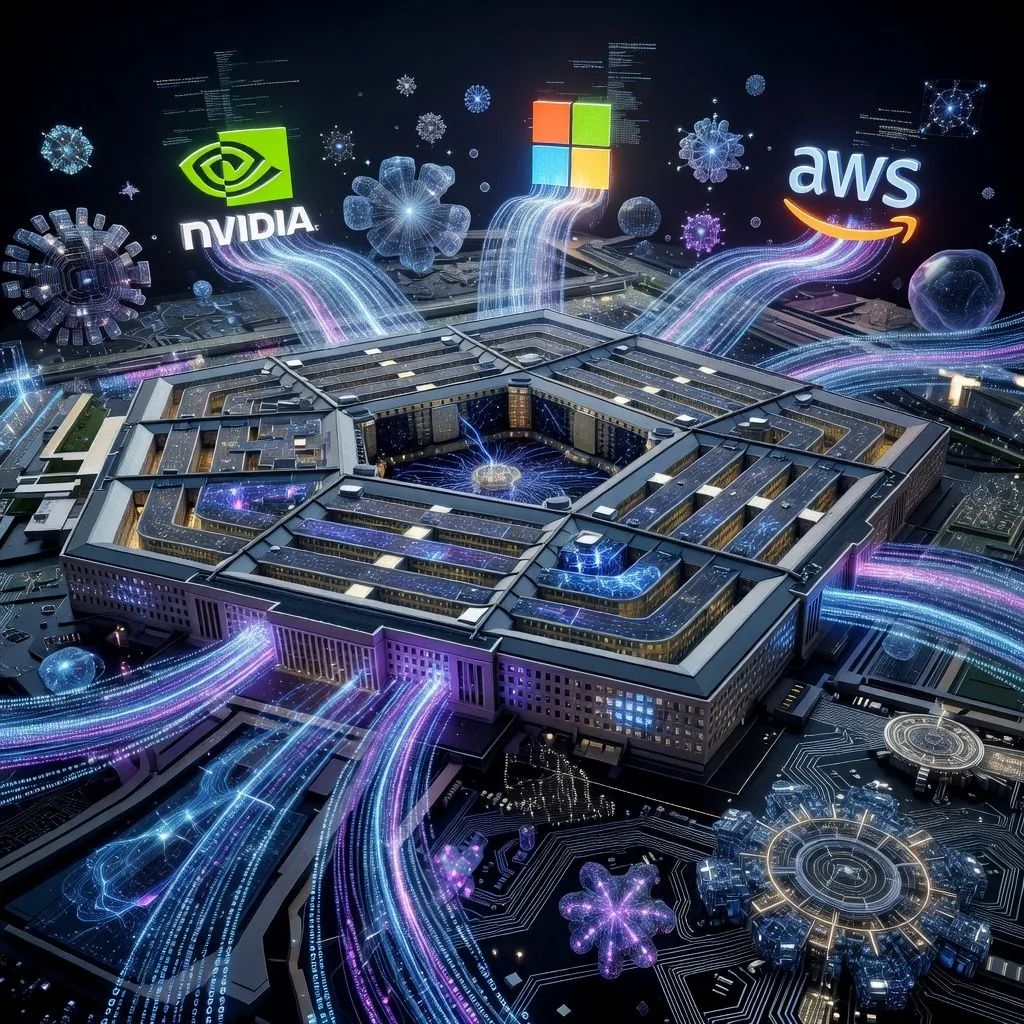 Pentagon partners with Nvidia, Microsoft, and AWS for classified AI deployment