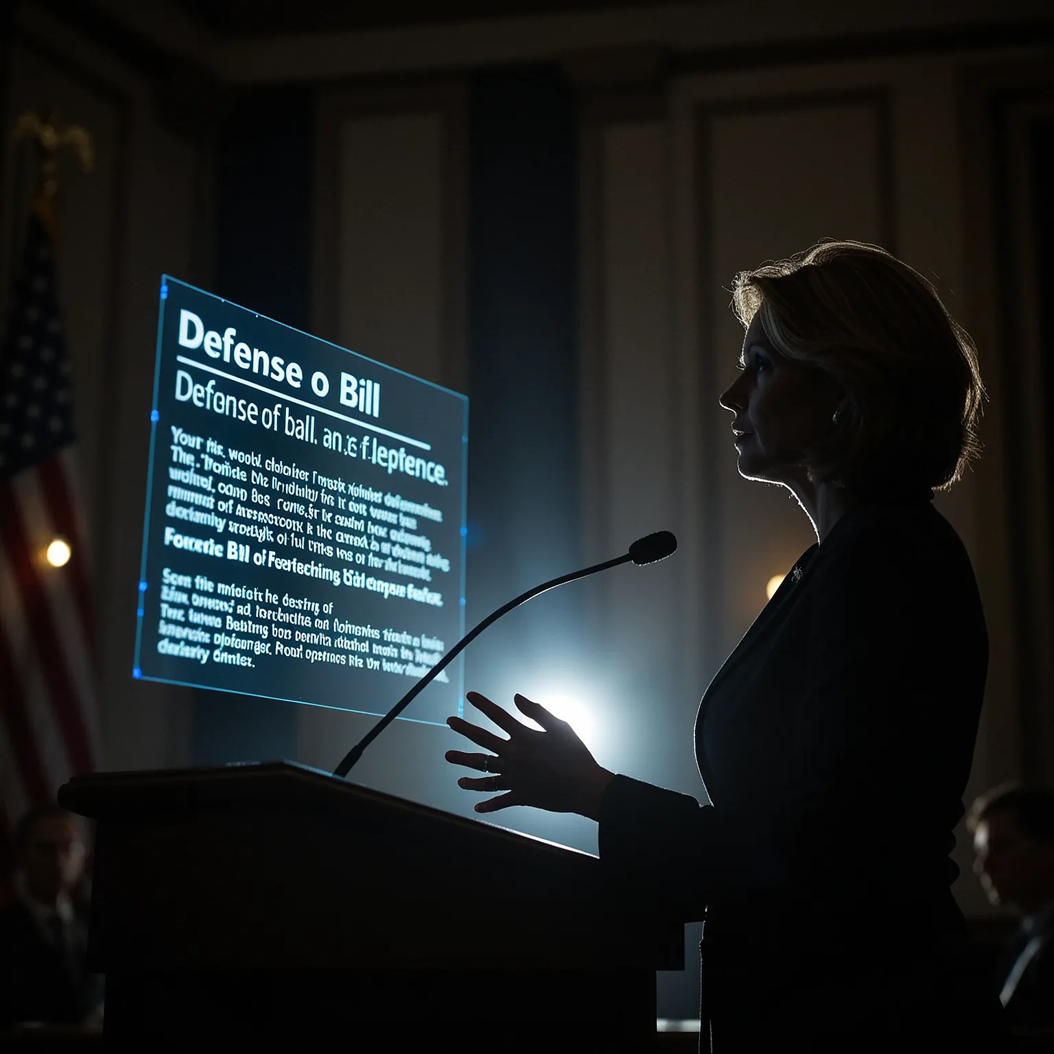 Congresswoman denies AI use in drafting defense bill amendment