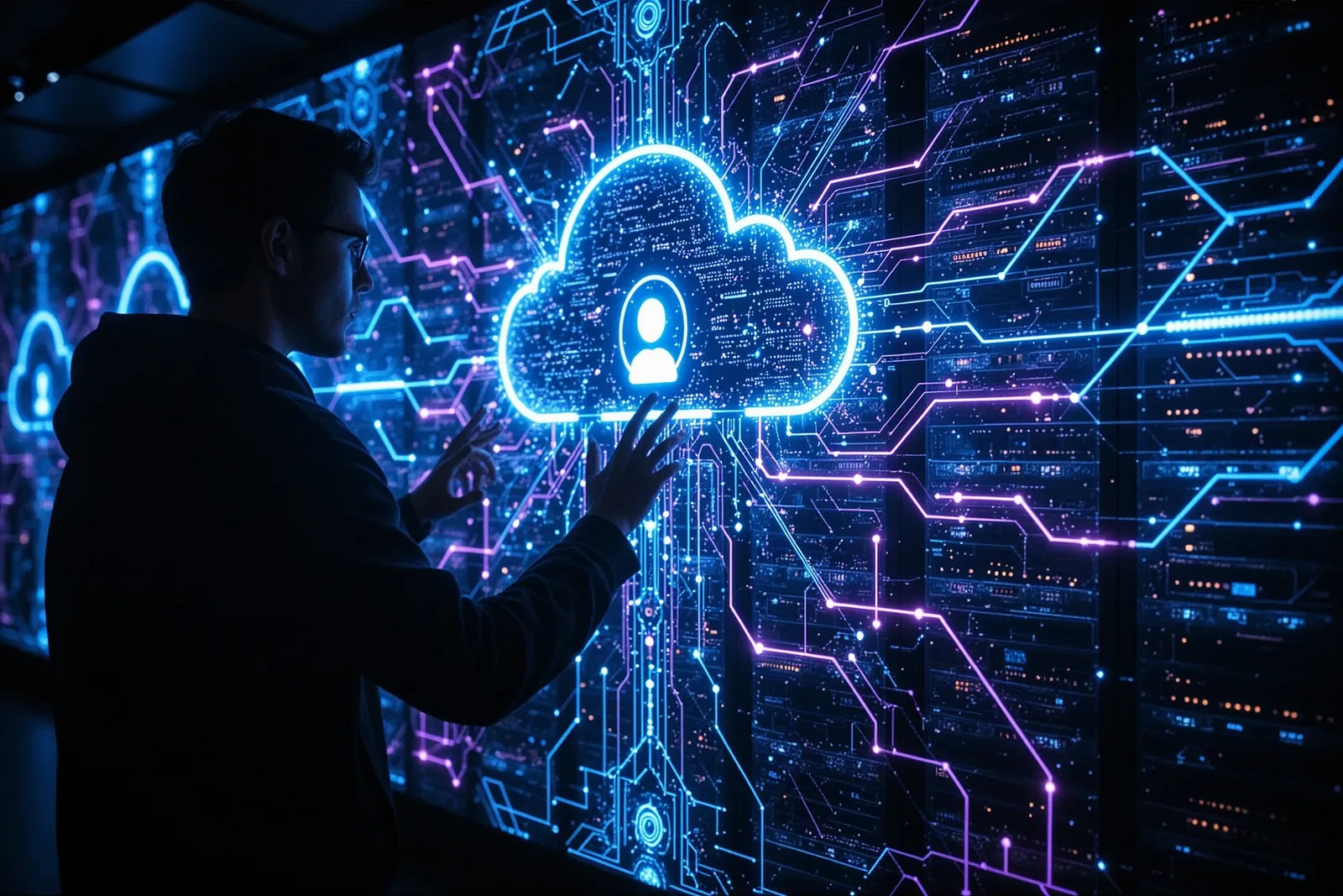 A diagram showing the components of an AI agent on Google Cloud.