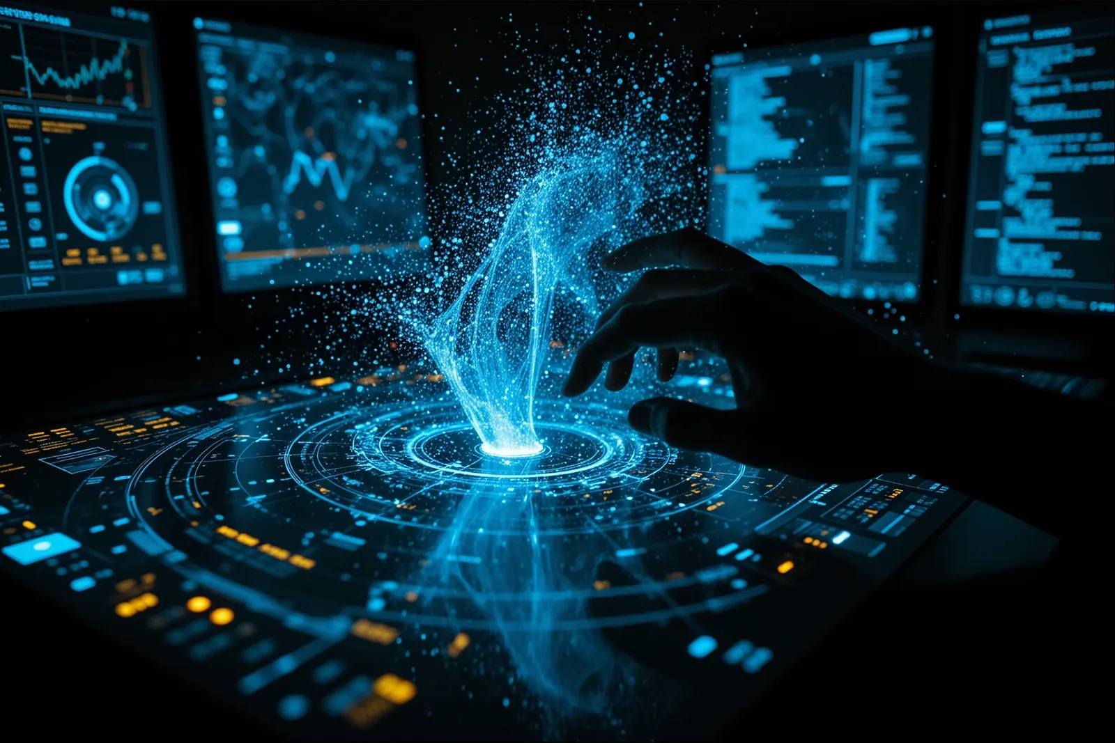 A computer screen displaying fluid dynamics simulation results with AutoFOAM interface elements.