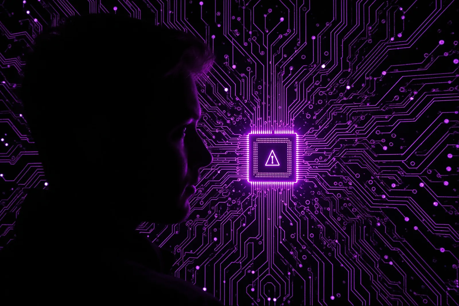 A team of engineers working on a custom AI chip design.