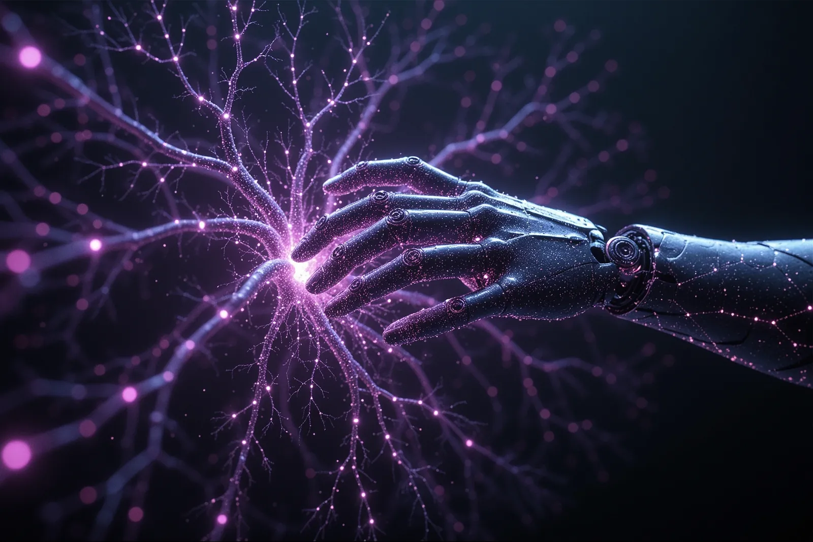 A scientist observing an AI agent's behavior in a controlled environment.
