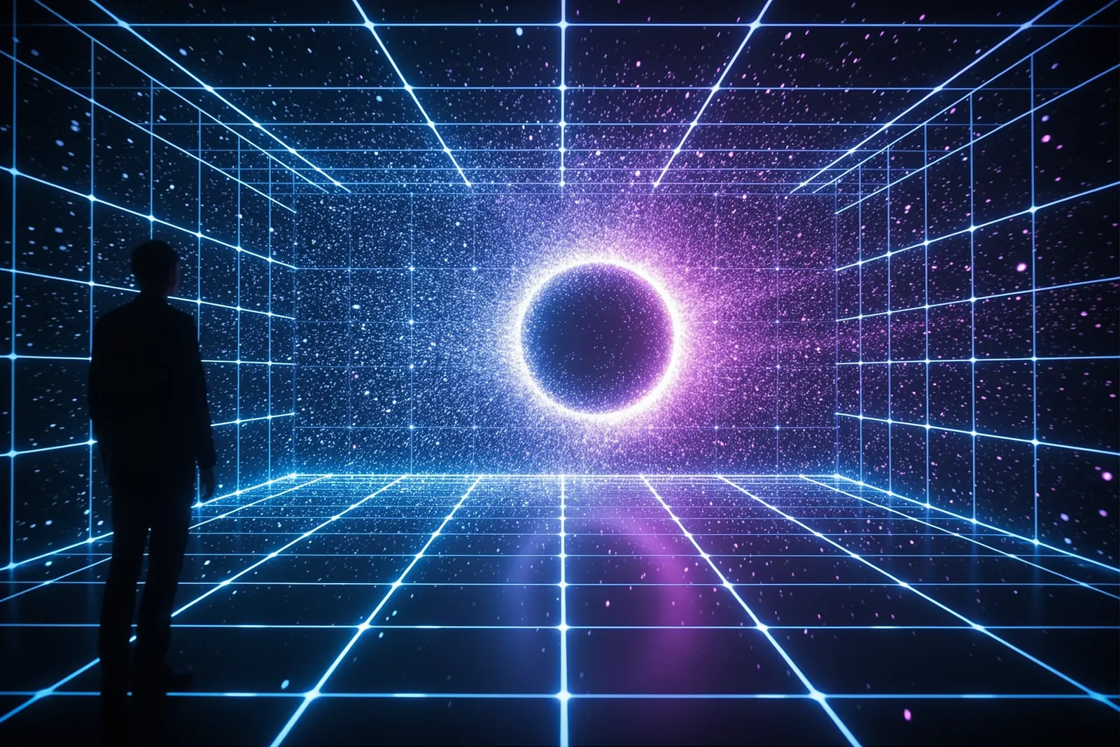 A digital illustration of an AI agent being contained within a secure boundary, illustrating Nvidia's new safety platform.