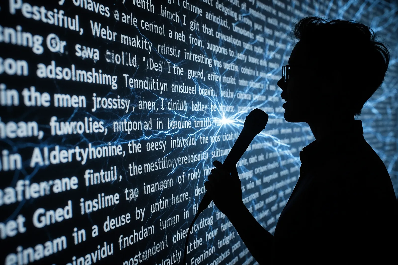 A screenshot of the Granite Speech 5.0 interface, showcasing its transcription and translation capabilities.
