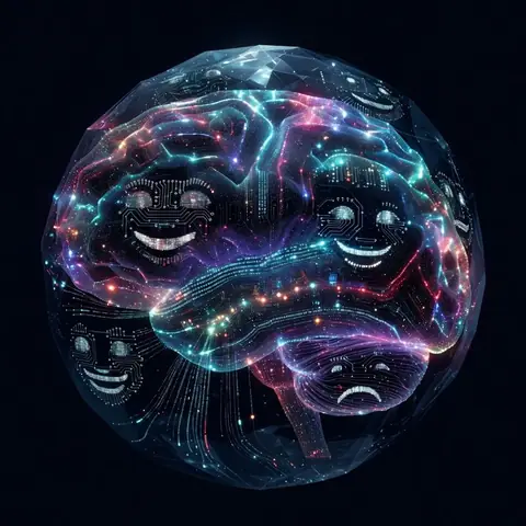 AI Brains Process Negative and Positive Emotions Differently