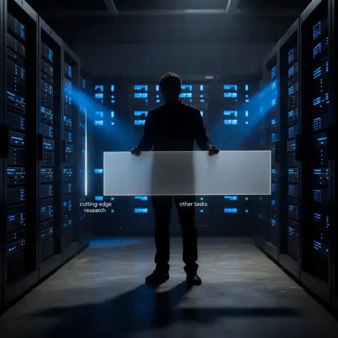 Most AI Compute Isn't Used for Cutting-Edge Research