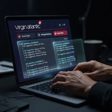 Virgin Atlantic Ships Revamped App Faster Using AI Code Assistant