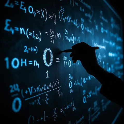 Nothing from Something: Can a Language Model Discover 0?