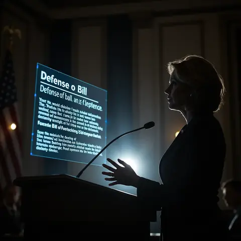 Congresswoman denies AI use in drafting defense bill amendment