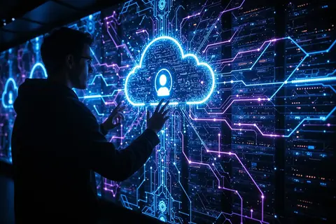 A diagram showing the components of an AI agent on Google Cloud.