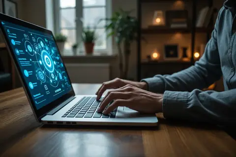 A collection of AI tools and resources displayed on a digital screen.
