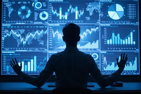 A financial document being reviewed by an AI model on a computer screen.
