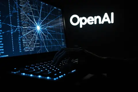 A computer screen displaying a hacked GitHub repository with lines of code.