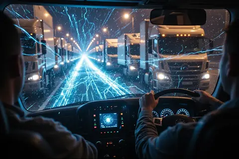 A fleet management dashboard displaying AI-driven insights, illustrating Proaction's use of Codex.
