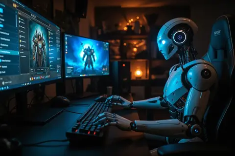 A screenshot of GPT-6 Astra playing World of Warcraft with the Agent-WoW system.