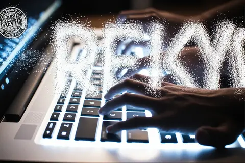 A digital watermark on a document, illustrating OpenAI's text provenance technology.