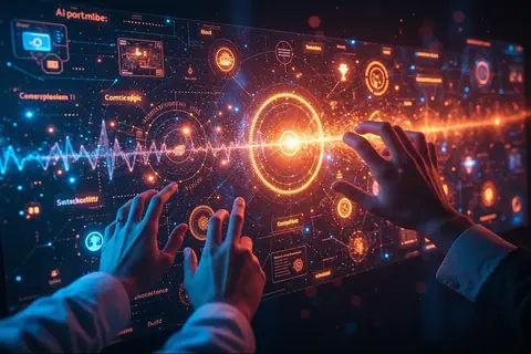 A computer screen displaying the Muse Spark Open model interface, illustrating Meta's new open-weight AI model.
