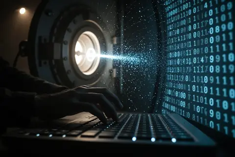 A secure login interface with 1Password for Agents, illustrating how AI agents can access accounts safely.